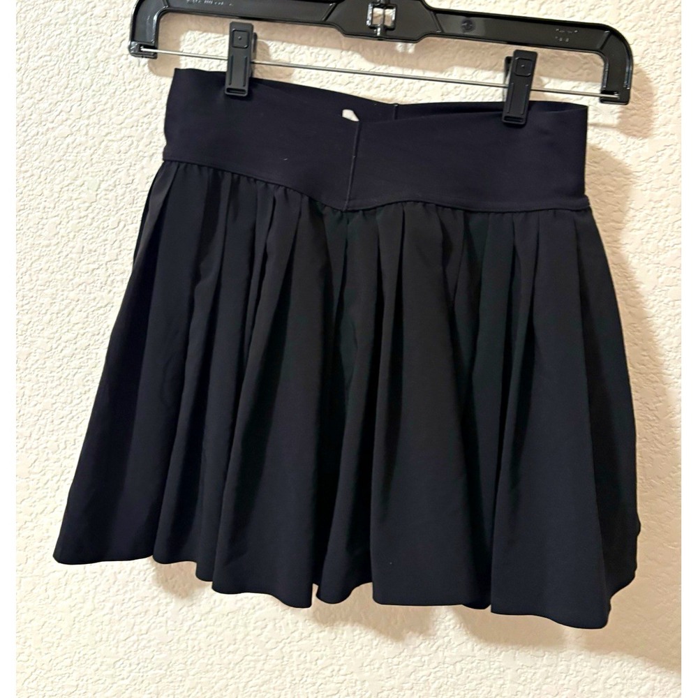 OFFLINE by Aerie Black Women's Athletic Skort XS Pull-On Stretch Lined Short